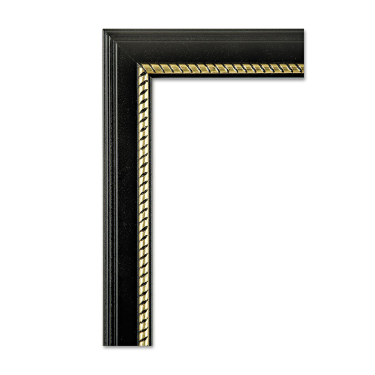 7105014588210, SKILCRAFT Style G Military-Themed Picture Frame, Army, Black, Wood, 8.5 x 11