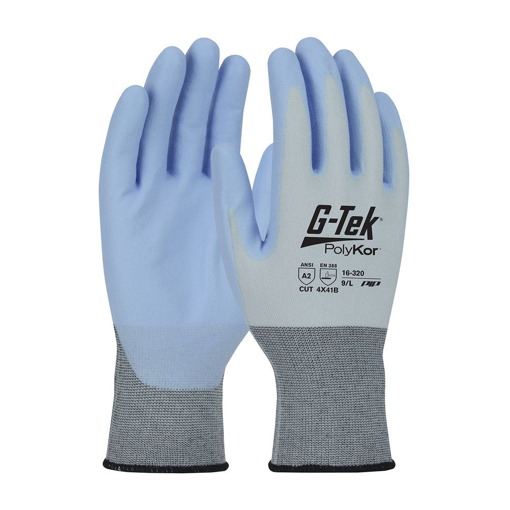 G-Tek by PIP Knit Polykor X7 Glove N.foam Grip P/F TS XL, 12 Pairs/Dozen
