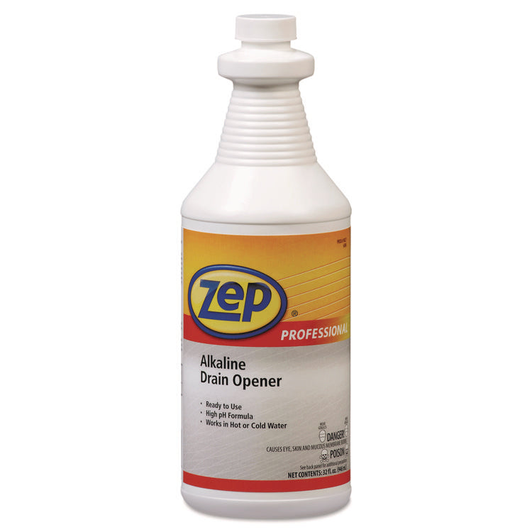 Alkaline Drain Opener, 32 oz Bottle