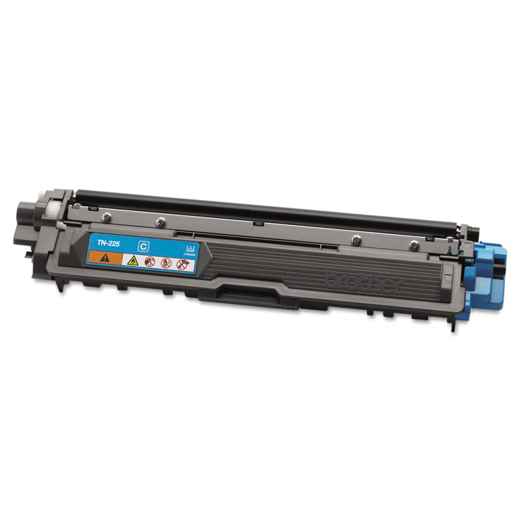 TN225C High-Yield Toner, 2,200 Page-Yield, Cyan