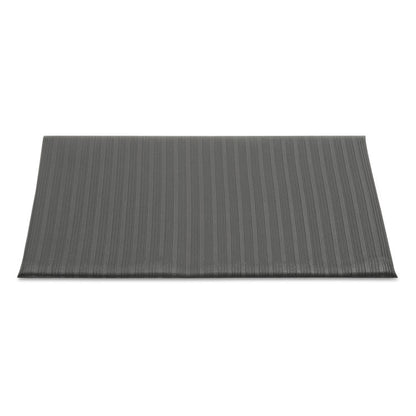 7220016163623, SKILCRAFT Anti-Fatigue Mat, Rectangular, Black Non-Slip Surface, 24" x 36"