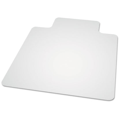 Natural Origins Biobased Chair Mat for Hard Floors, Rectangular with Lip, Straight Edges, 36" x 48", Clear