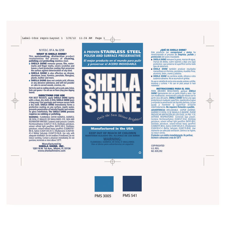 Product Labels, 6.75 x 4.25, Silver/White, 100/Pack