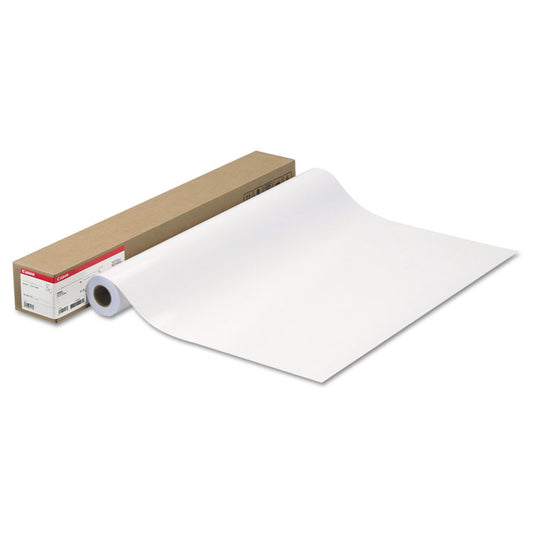 Premium Plain Paper Roll, 2" Core, 54 lb Text Weight, 36" x 164 ft, Matte White, 2/Pack