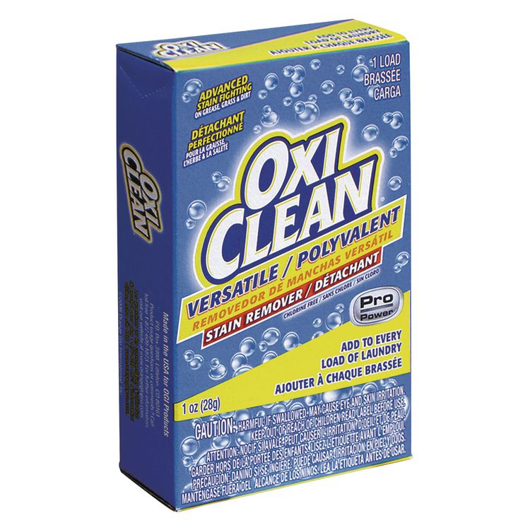 Versatile Stain Remover Coin Vend Box, 1-Load, 1 oz Vending Box, 156/Carton