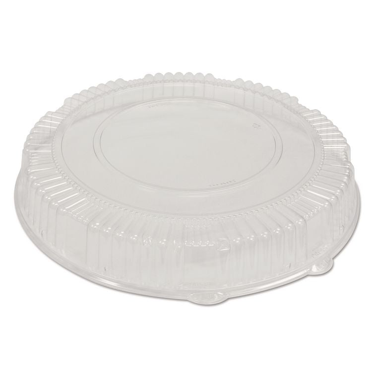 Caterline Dome Lids, 18" Diameter x 2.75" h, Clear, Plastic, 25/Carton