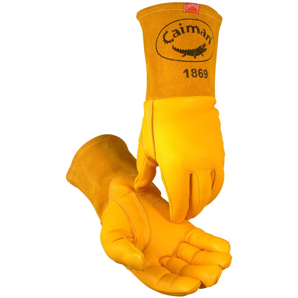 Caiman by PIP Kontour Grain COW TIG GLV LG, 6 Pairs/Box