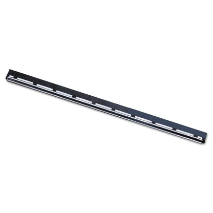 Stainless Steel "S" Channel with Soft Rubber, 12" Wide Blade