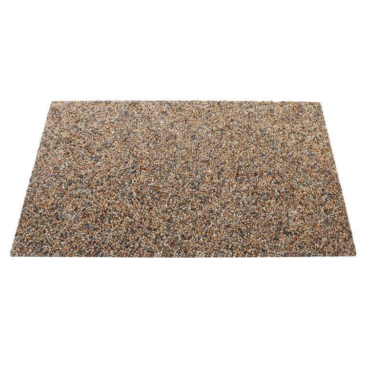 Landmark Series Aggregate Panels for 50 gal Classic Containers, 34.3" x 0.38" x 20.7", River Rock, 4/Carton