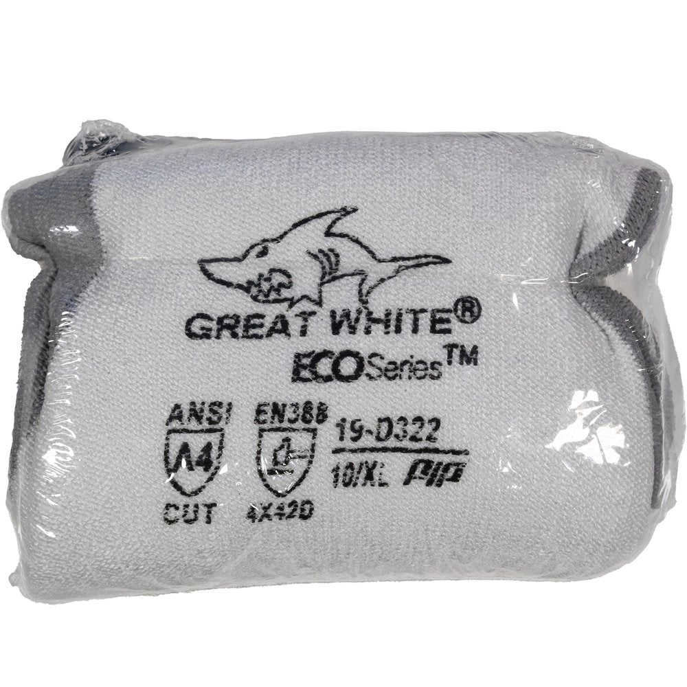 G-Tek by PIP Knit Diamond 2.0 Glove Polyure. Grip P/F Vend M, 12 Pairs/Dozen