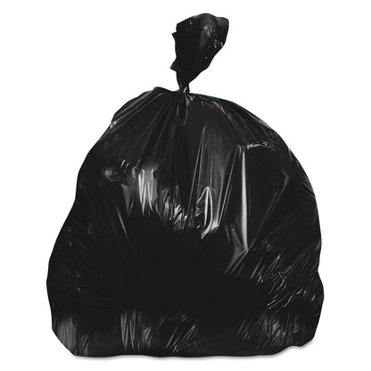 Linear Low-Density Can Liners, 16 gal, 0.9 mil, 24" x 32", Black, Flat Pack, 500/Carton