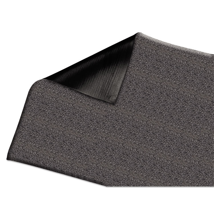 Soft Step Supreme Anti-Fatigue Floor Mat, Rectangular, Black Cross-Hatch Embossed Surface, 36" x 60"
