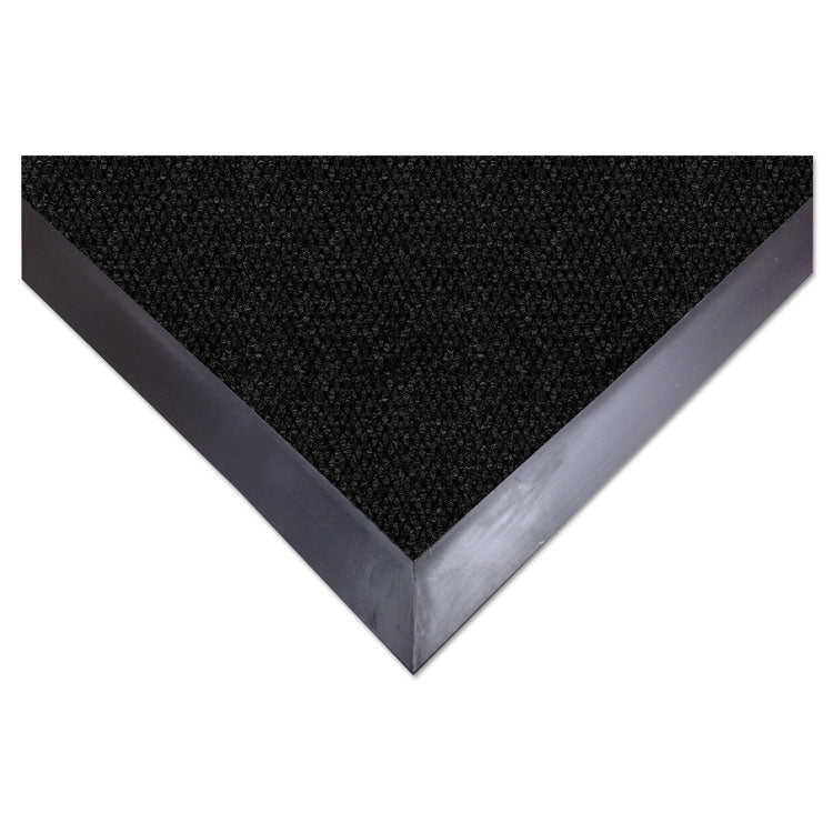 EliteGuard Indoor/Outdoor Floor Mat, Rectangular, Charcoal Gray Carpeted Surface, 36" x 60"