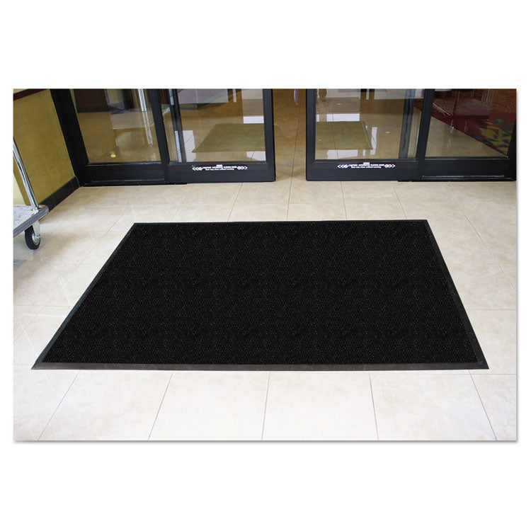 EliteGuard Indoor/Outdoor Floor Mat, Rectangular, Charcoal Gray Carpeted Surface, 36" x 60"