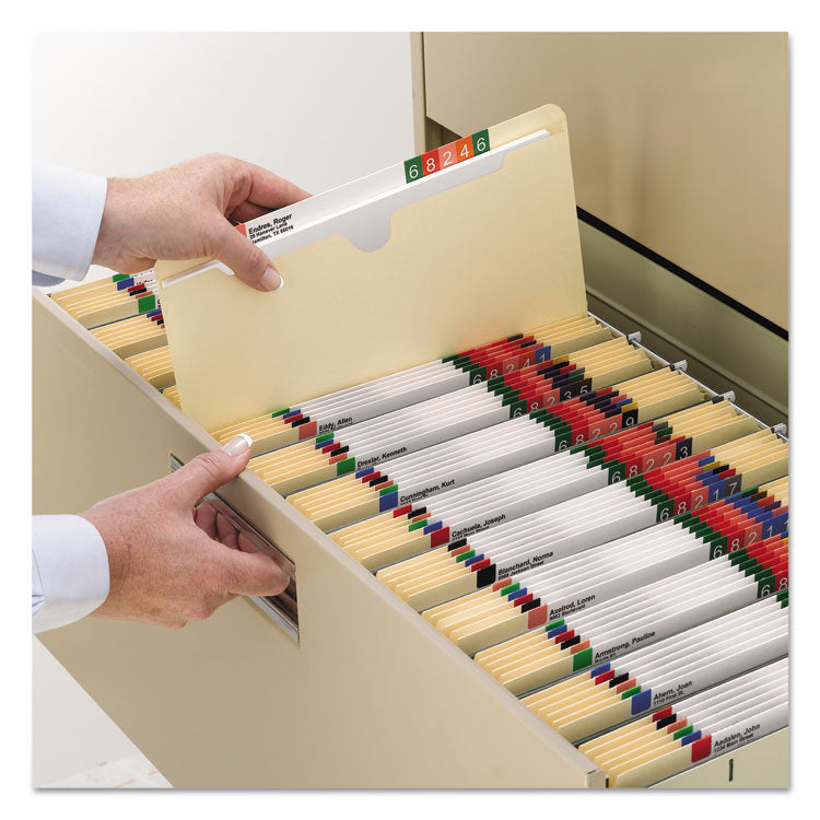 Manila File Jackets, 2-Ply Straight Tab, Letter-Size, Manila, 50/Box