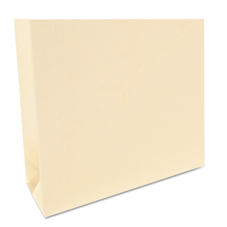 Manila File Jackets, 2-Ply Straight Tab, Letter-Size, Manila, 50/Box