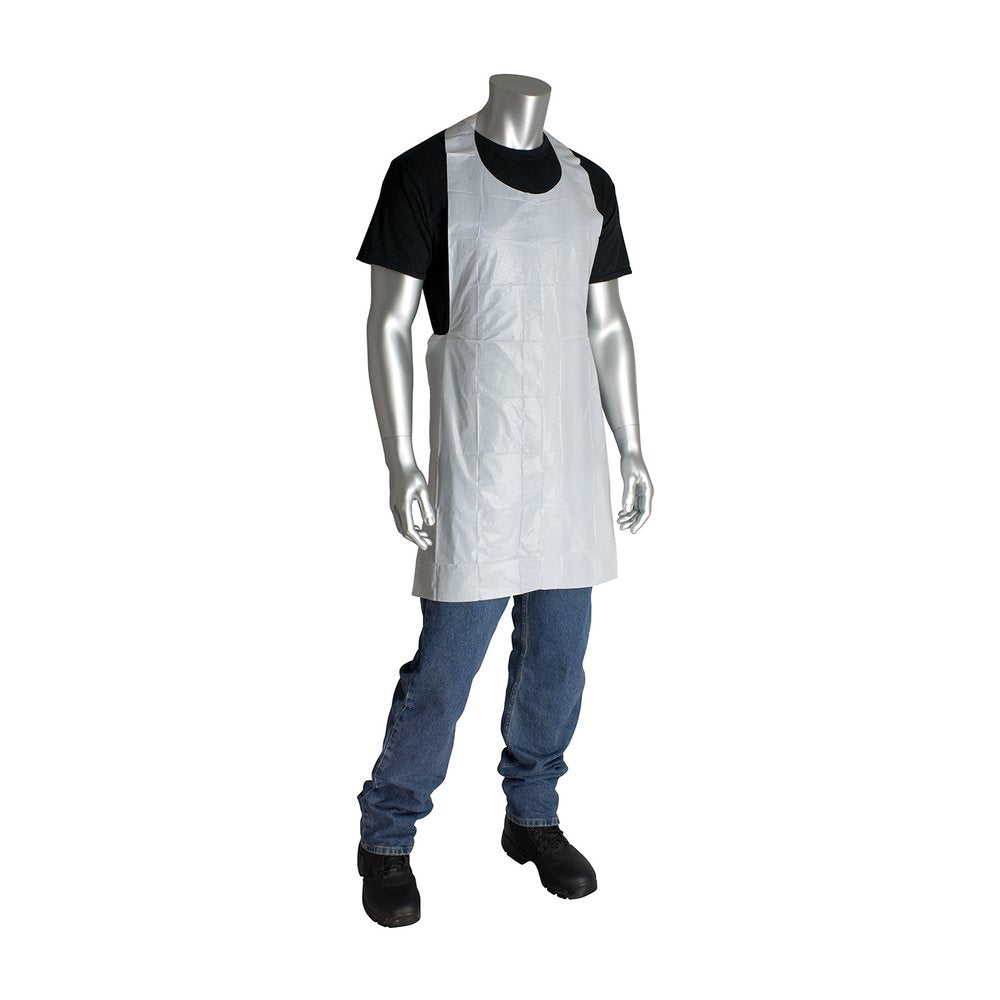 PIP Single USE Apron - Embossed CA/1000 (Case)