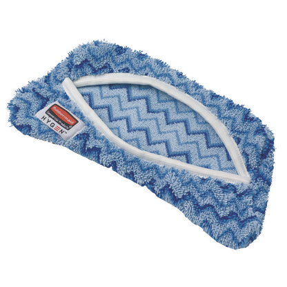HYGEN MF Flexi Frame Damp Mop Covers, Microfiber, Blue, 8 x 8