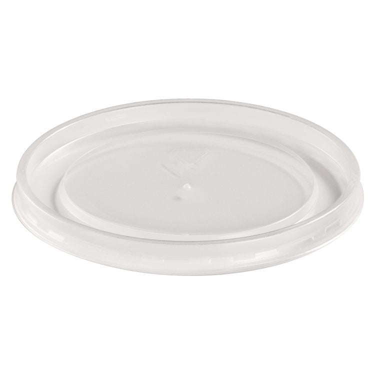 Plastic High Heat Vented Lid, Fits 16 oz to 32 oz Containers, White, 50/Bag, 10 Bags/Carton