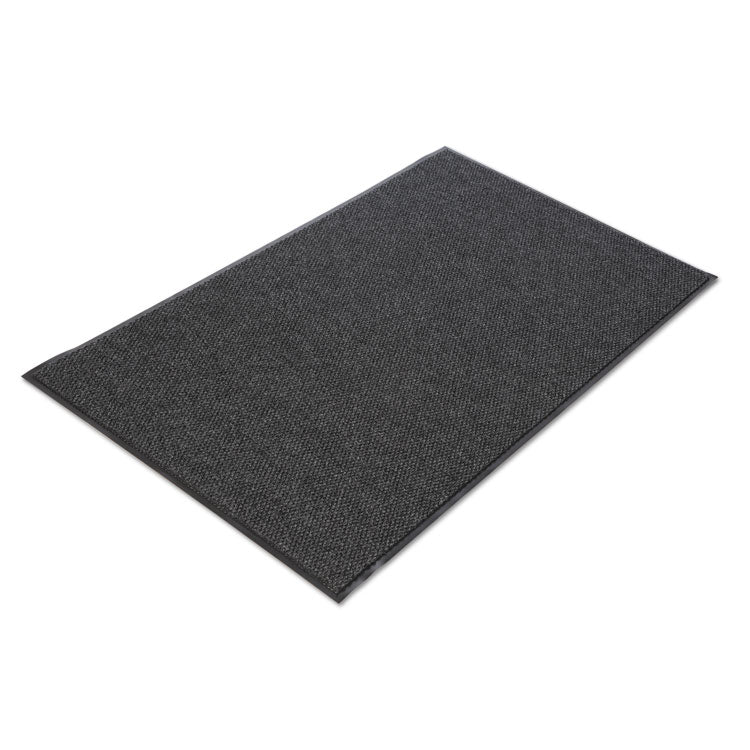 Marathon Wiper/Scraper Mat, Rectangular, Anthracite/Black Textured Needle-Punch Surface, 48" x 72"