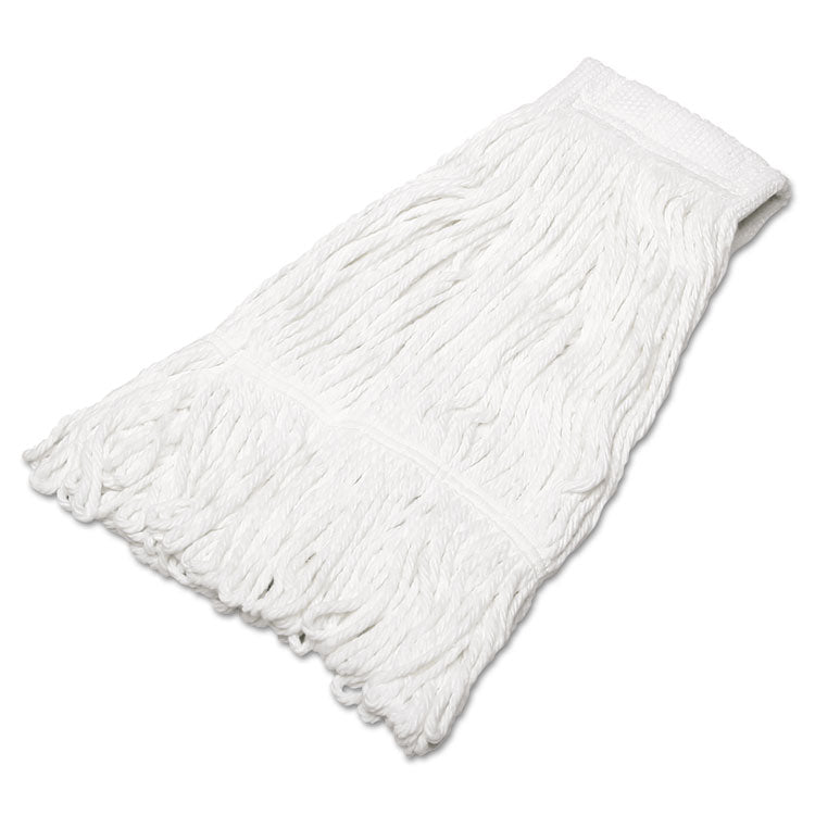 7920014607906, SKILCRAFT Looped End Finishing Mop Head, Medium, Natural