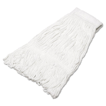 7920014607906, SKILCRAFT Looped End Finishing Mop Head, Medium, Natural