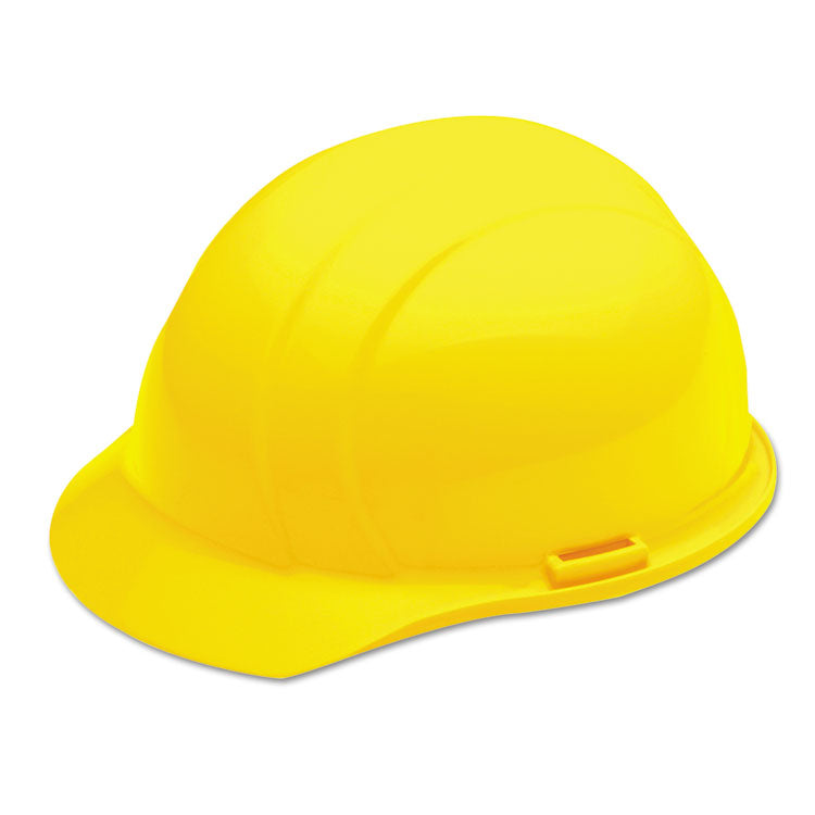 8415009353140, SKILCRAFT Safety Helmets, Front Brim, 4-Point Slide Lock Suspension, One Size Fits Most (6.5 to 8), Yellow