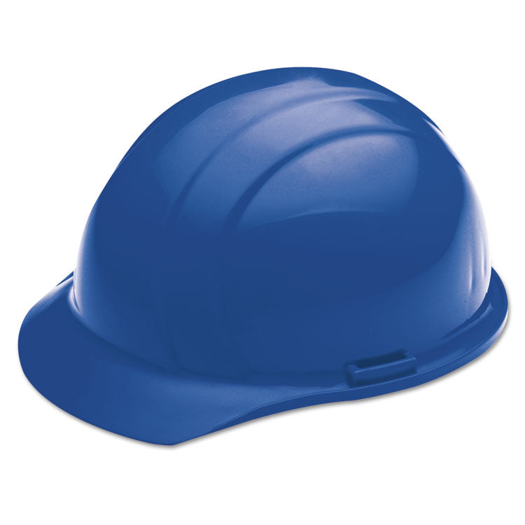 8415009353132, SKILCRAFT Safety Helmets, Front Brim, 4-Point Slide Lock Suspension, One Size Fits Most (6.5 to 8), Blue