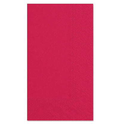 Dinner Napkins, 2-Ply, 15 x 17, Red, 1,000/Carton