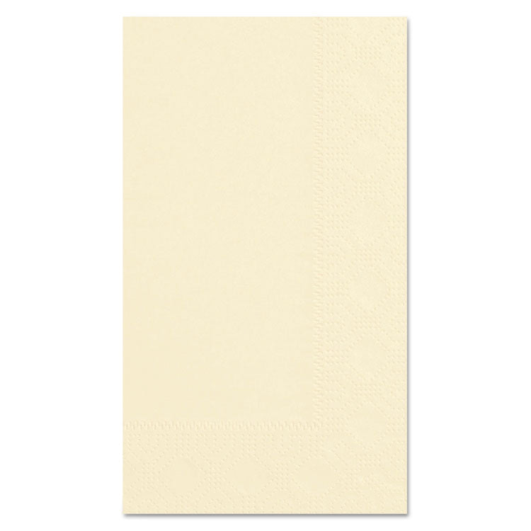 Dinner Napkins, 2-Ply, 15 x 17, Ecru, 1,000/Carton
