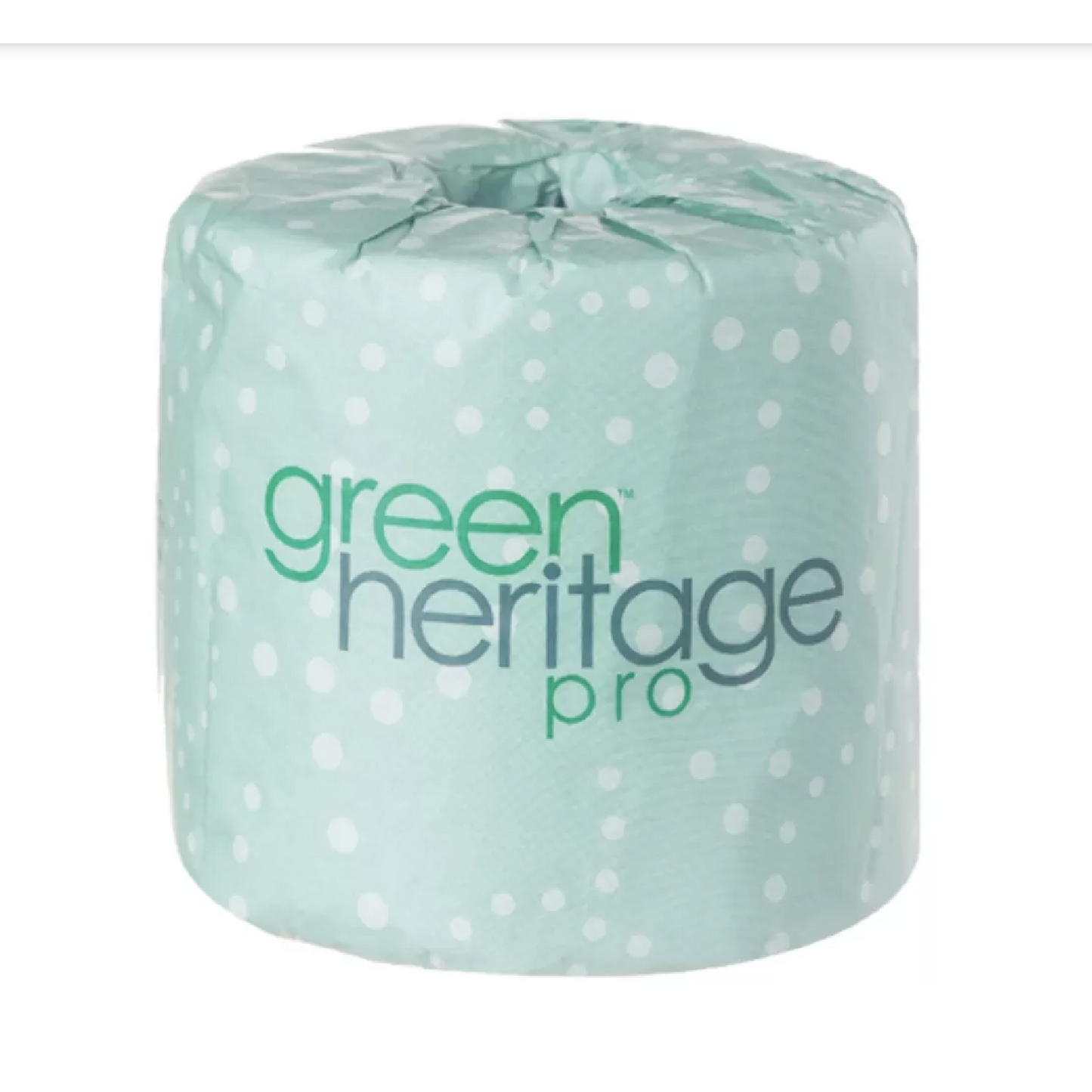 Green Heritage 2-Ply White 100% Recycled Bathroom Tissue 500-Sheets/Roll, 96-Rolls/Case, 30 Cases/Pallet