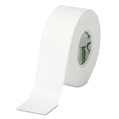 Waterproof Medical Tape, 1" x 10 yds, White, 12/Box