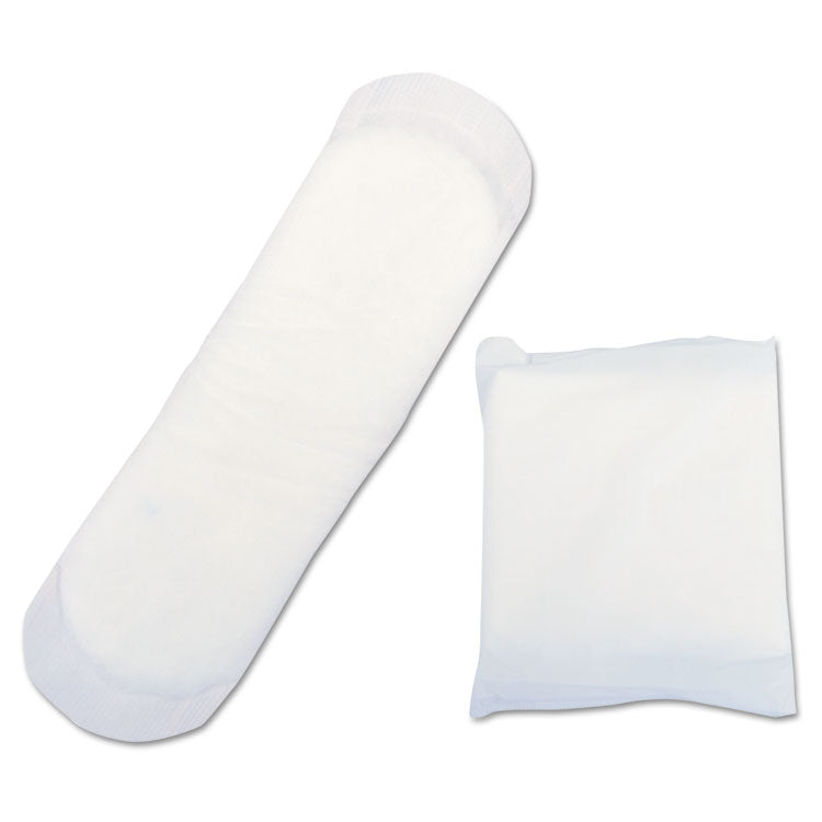 Maxithins Sanitary Pads, Maxi Absorbency, 250/Carton