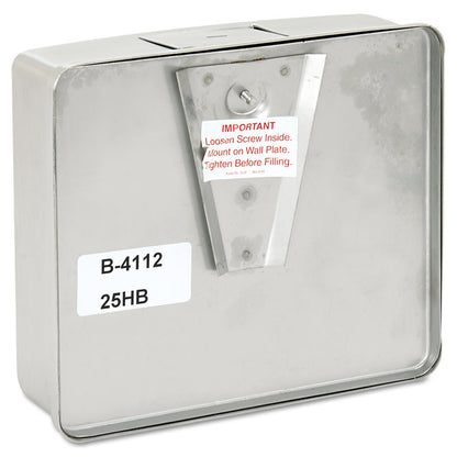 ConturaSeries Surface-Mounted Liquid Soap Dispenser, 40 oz, 7 x 3.31 x 6.13, Satin Finish Stainless Steel