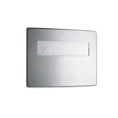 Stainless Steel Toilet Seat Cover Dispenser, ConturaSeries, 15.75 x 2.25 x 11.25, Satin Finish