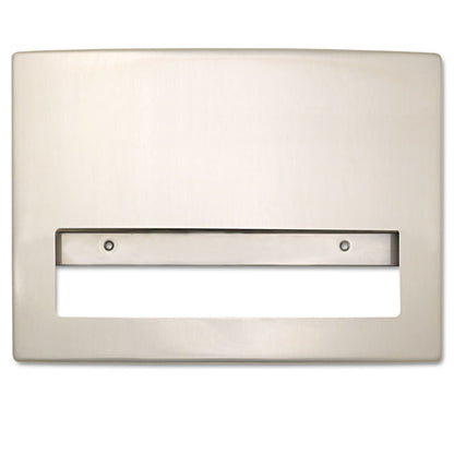 Stainless Steel Toilet Seat Cover Dispenser, ConturaSeries, 15.75 x 2.25 x 11.25, Satin Finish