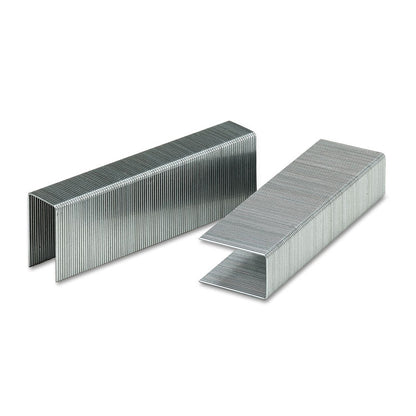 Heavy-Duty Premium Staples, 0.88" Leg, 0.5" Crown, Steel, 1,000/Box