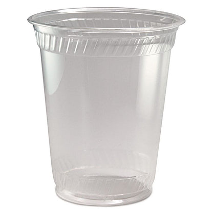 Greenware Cold Drink Cups, Squat, 12 oz to 14 oz, Sugarcane, Clear, 1,000/Carton