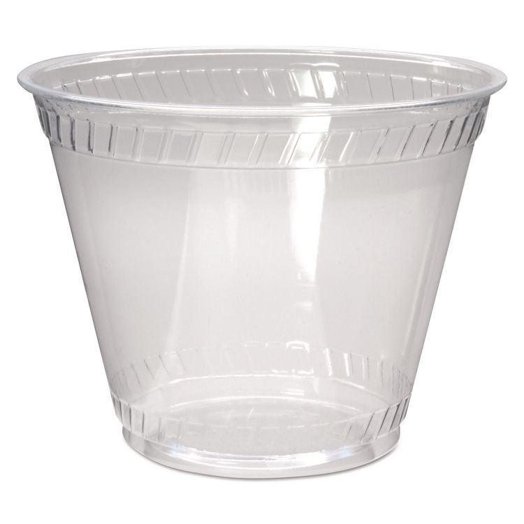 Greenware Cold Drink Cups, Old-Fashioned Cup, 9 oz, Sugarcane, Clear, 50/Sleeve, 20 Sleeves/Carton