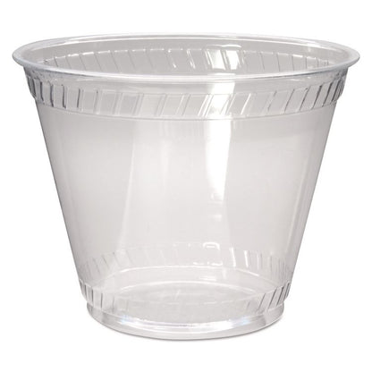 Greenware Cold Drink Cups, Old-Fashioned Cup, 9 oz, Sugarcane, Clear, 50/Sleeve, 20 Sleeves/Carton