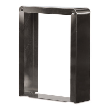 Wall Mount Collar for 59316/59466, 13.3 x 4.1 x 15.5, Stainless Steel