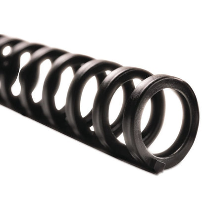 ProClick Easy Edit Spines for 11 x 8.5 Documents, 32 Rings, 0.31" (45-Sheet) Capacity, Black, 100/Box