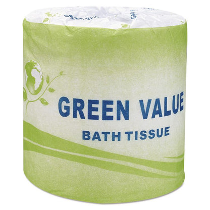 Standard Bath Tissue, Septic Safe, 2-Ply, White, 420 Sheets/Roll, 96 Rolls/Carton