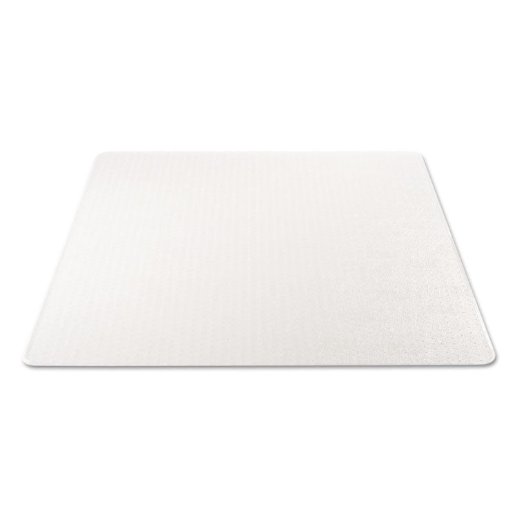 RollaMat Frequent Use Chair Mat for Medium Pile Carpeted Floors, Rectangular, Beveled Edges, 46" x 60", Clear, Ships Flat