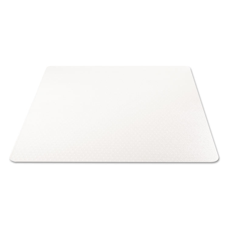 Clear All Day Use Chair Mat for Flat to Extra-High/Plush Pile Carpeted Floors, Rectangular, Straight Edges, 46" x 60", Clear