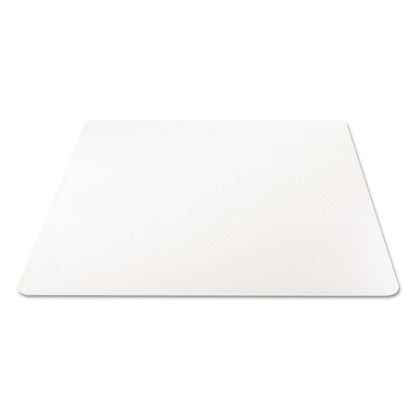 Clear All Day Use Chair Mat for Flat to Extra-High/Plush Pile Carpeted Floors, Rectangular, Straight Edges, 46" x 60", Clear