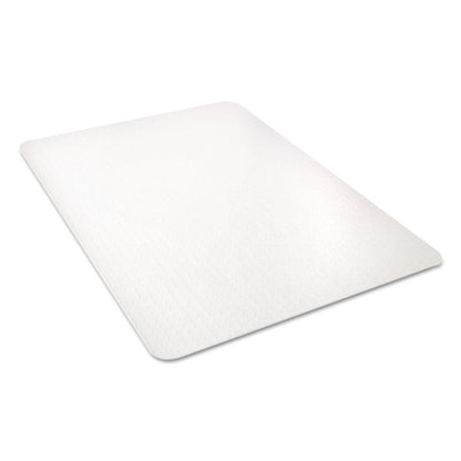 Clear All Day Use Chair Mat for Flat to Extra-High/Plush Pile Carpeted Floors, Rectangular, Straight Edges, 46" x 60", Clear