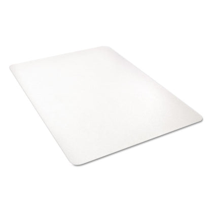 Clear All Day Use Chair Mat for Hard Floors, Rectangular, Straight Edges, 45" x 53", Clear