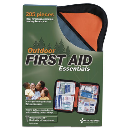 Outdoor Softsided First Aid Kit, 205 Pieces, Fabric Case
