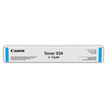 9453B001 (034) Toner, 7,300 Page-Yield, Cyan